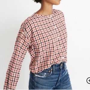 Madewell Meadow Button Down Top